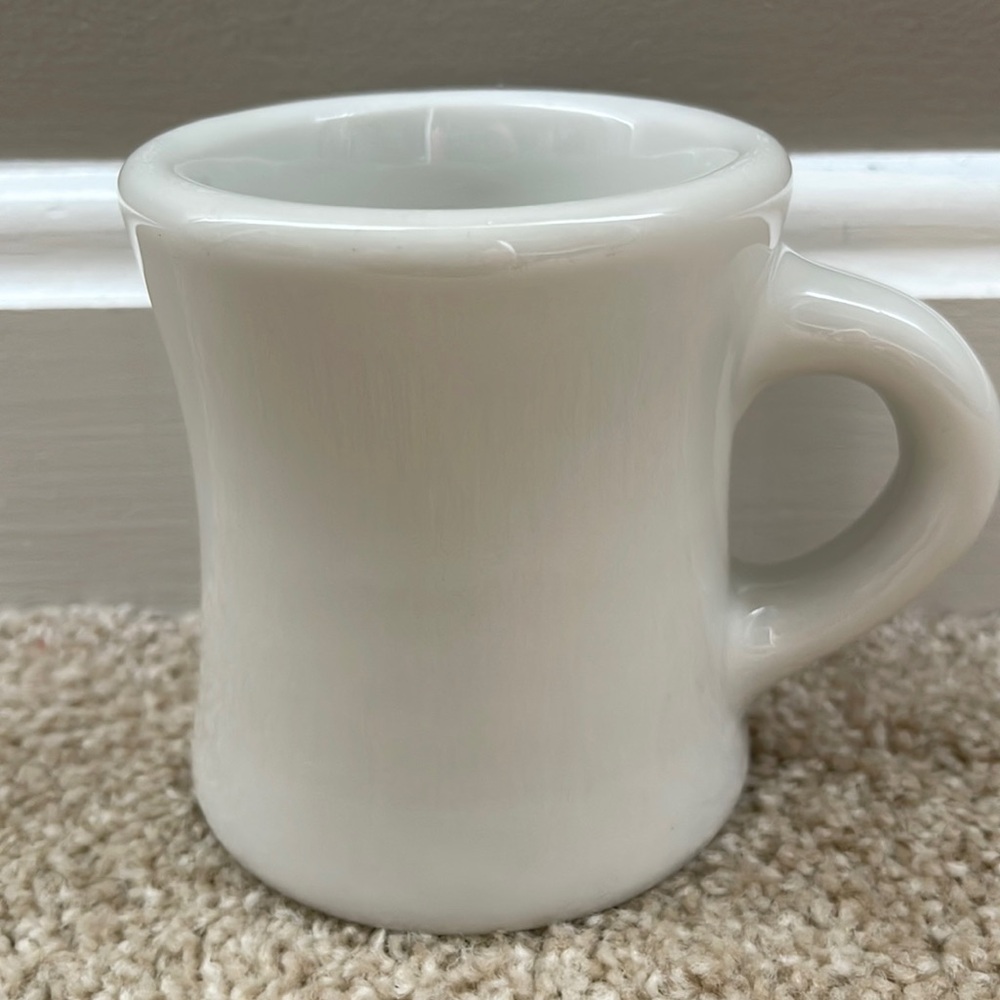 EUC Vintage Allegheny China Off White Diner Restaurant Coffee Mug Warren PA